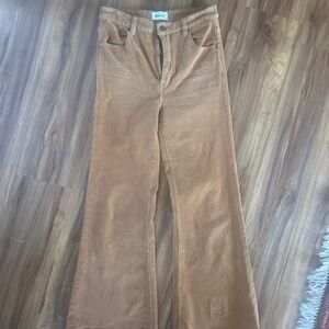 ROLLA'S Wide Leg Corduroy Jeans in Camel
